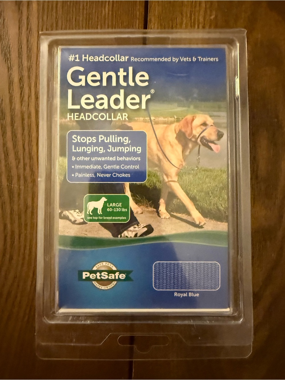 PetSafe Gentle Leader Headcollar in Royal Blue